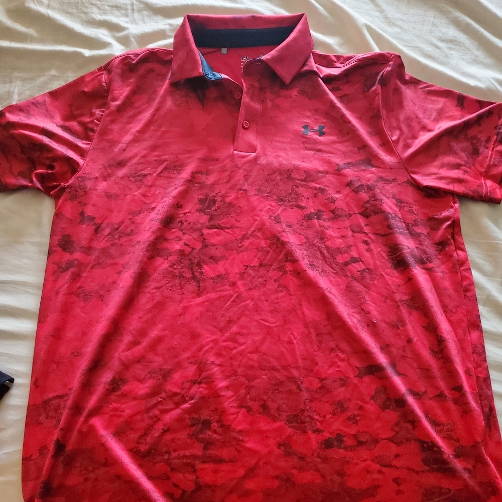 Under armour golf polo